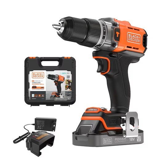 Δραπανοκαταάβιδο κρουστικό 18V Black and Decker