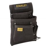 Θήκη ζώνης δερμάτινη μαύρη μονή Stanley STST1-80114